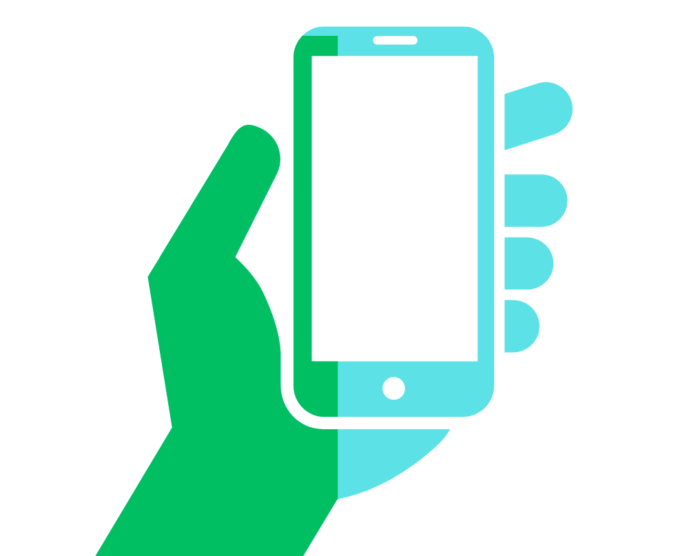 a hand holding a cell phone